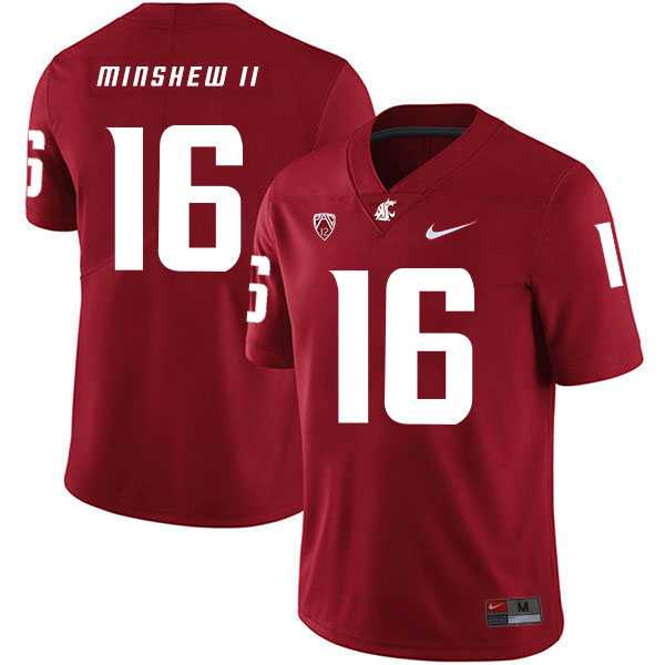 Washington State Cougars 16 Gardner Minshew II Red College Football Jersey Dzhi,We sell and wholesale Washington State Cougars 16 Gardner Minshew II Red College Football Jersey Dzhi on line form chian!